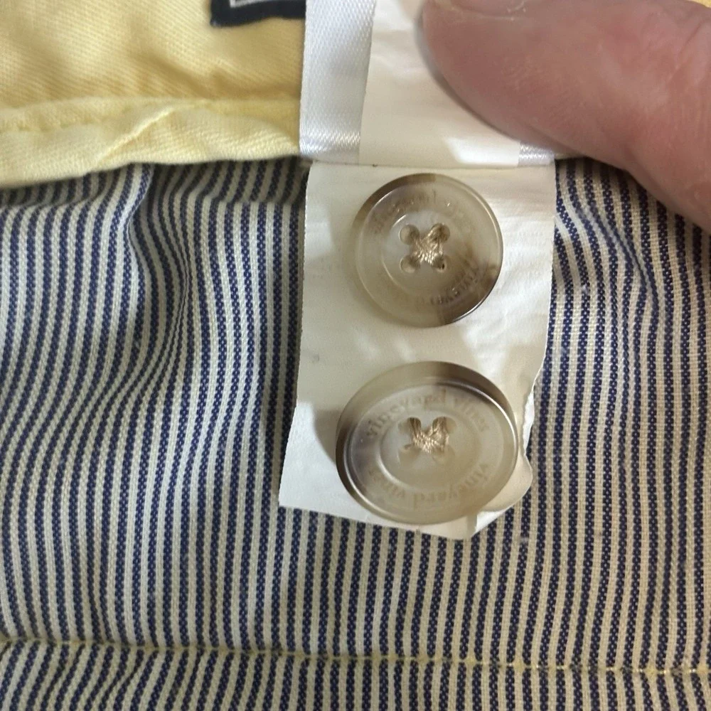 Vineyard Vines Breaker Pants Men's Size 30 X 29(Tag Reads 30) Soft Yellow
